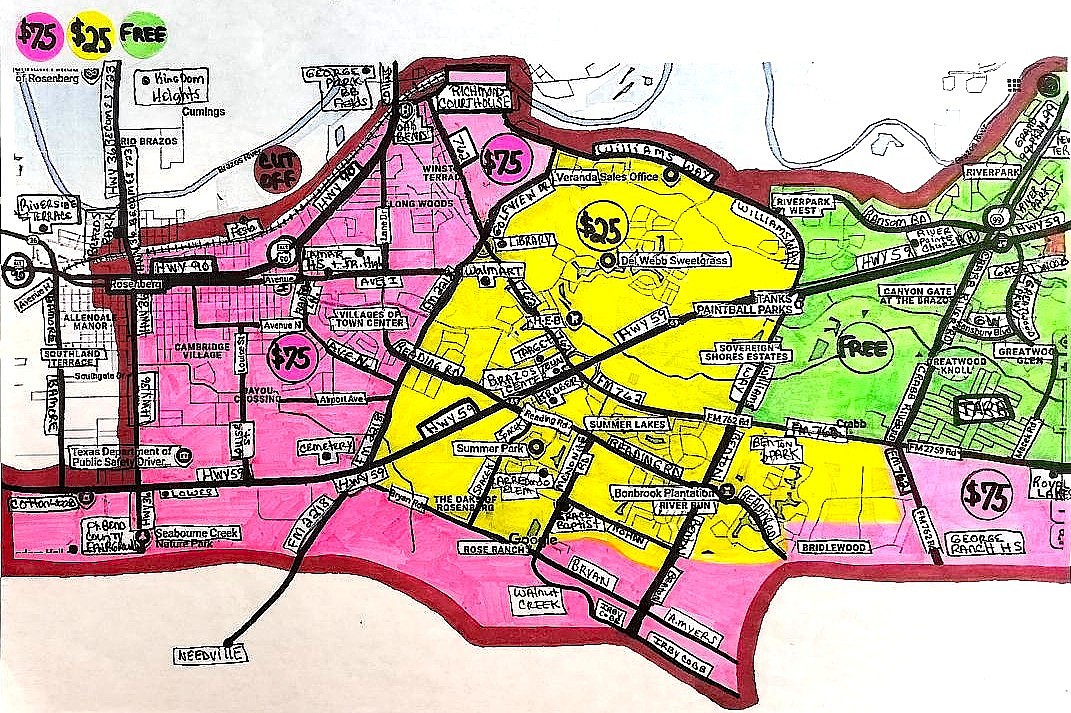 DELIVERY AREA MAP 2 of 4 Moonwalks & Entertainables Bookings 832-216-8423
