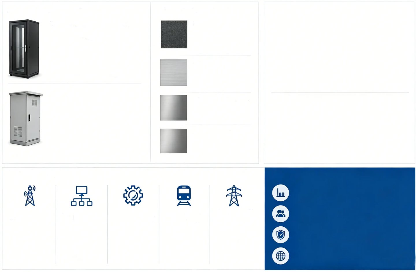 network cabinets Standard Construction Features