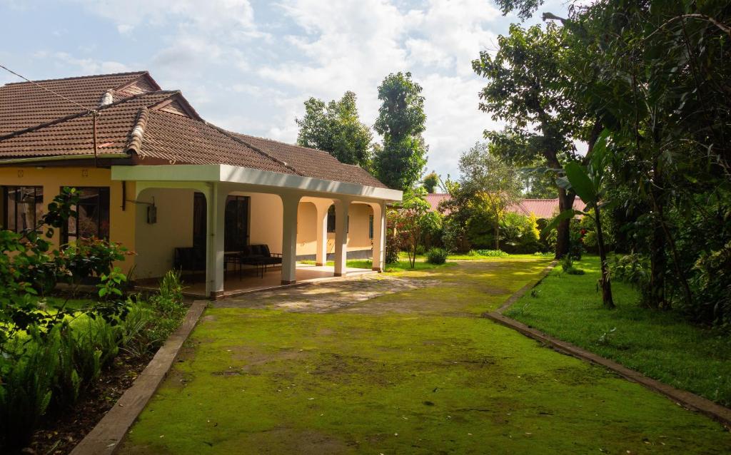 Outside view of our hostel