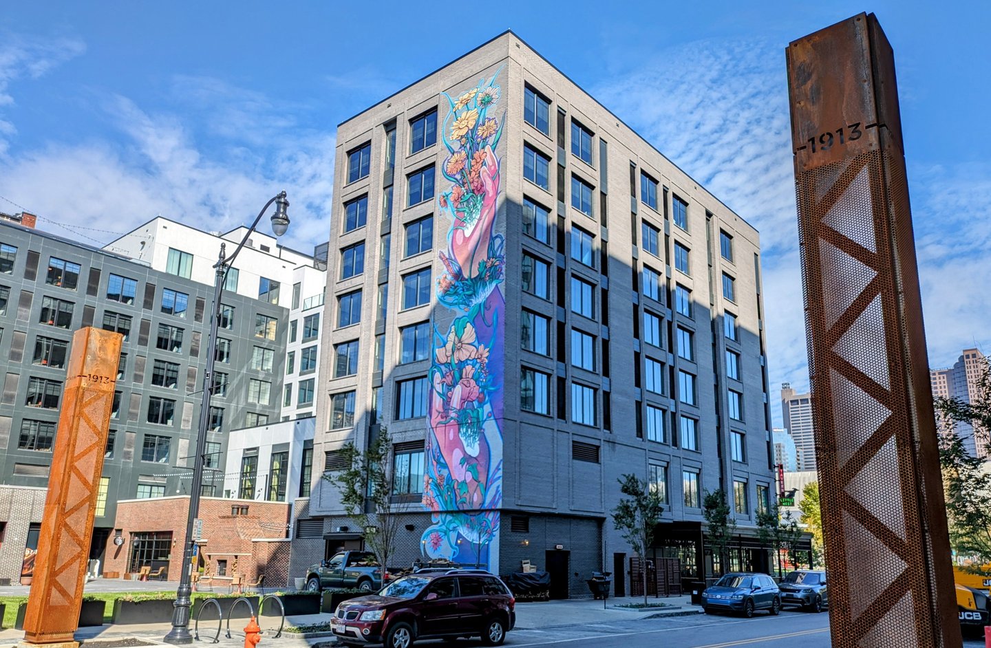 Franklinton High Water Alley Placemaking Monuments