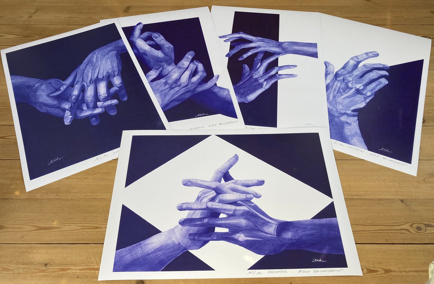 Impressions des oeuvres Anatomie