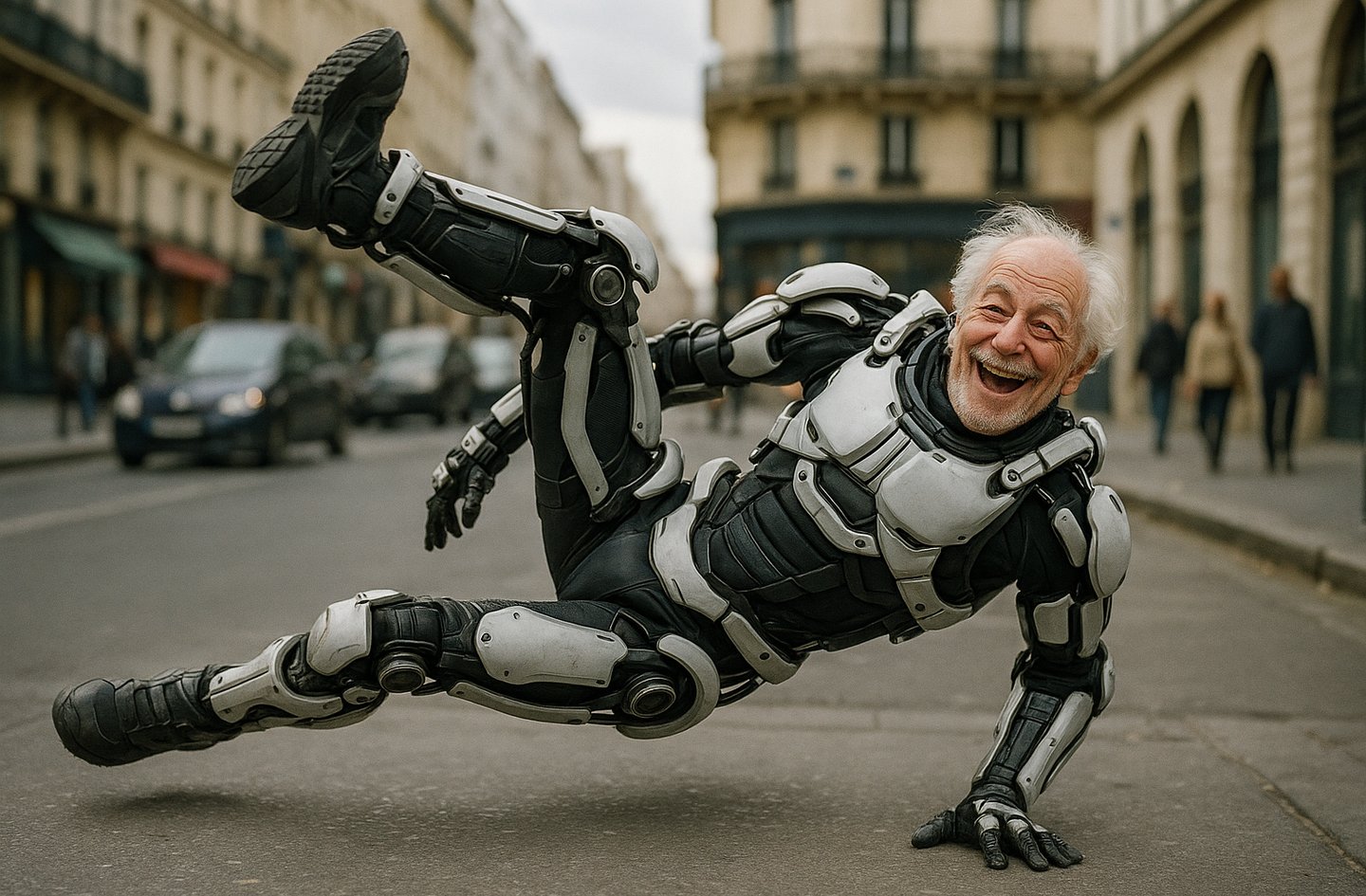 Exosquelette, illustration Journée mondiale de l'ostéoporose