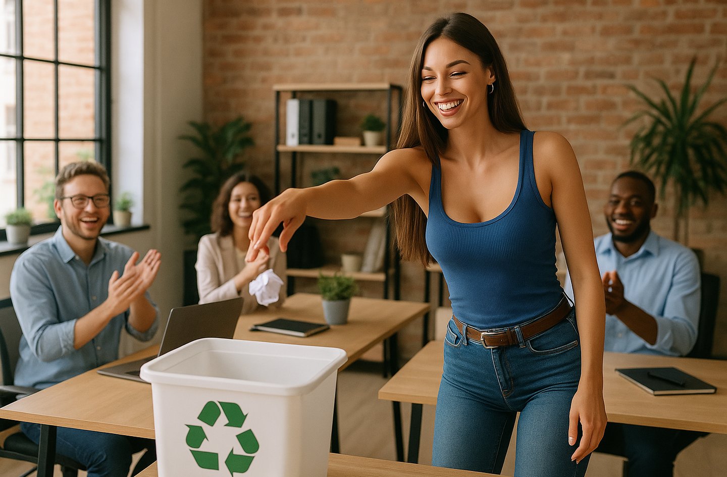 Photo Illustration journée mondiale sans papier