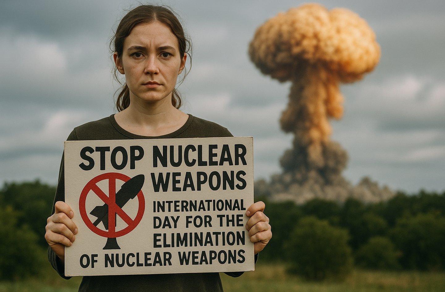 Illustration pour la journée internationale pour l’élimination totale des armes nucléaires
