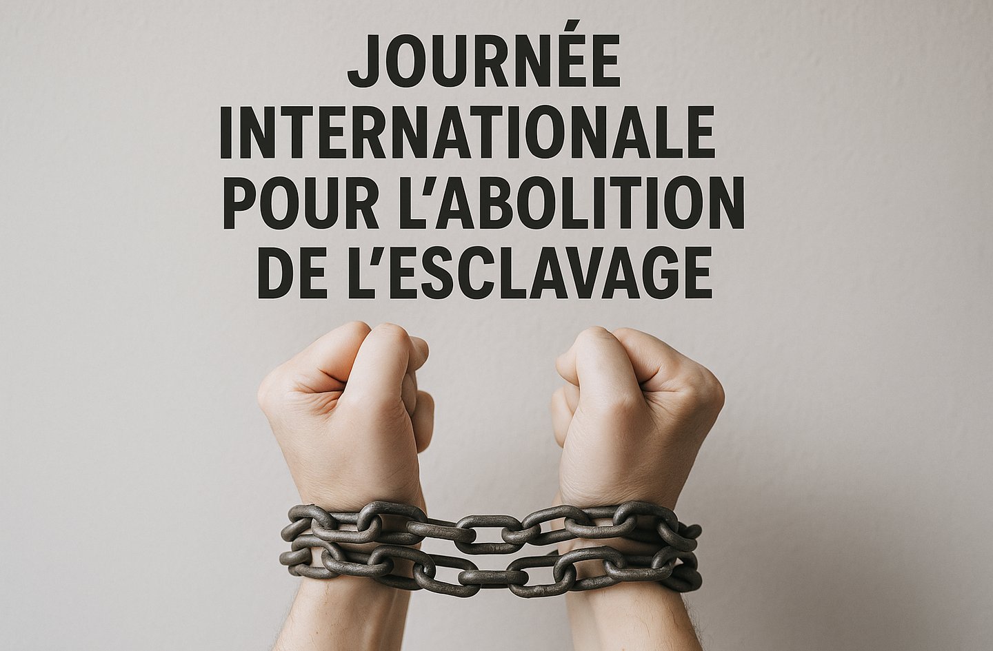  Journée internationale pour l’abolition de l’esclavage