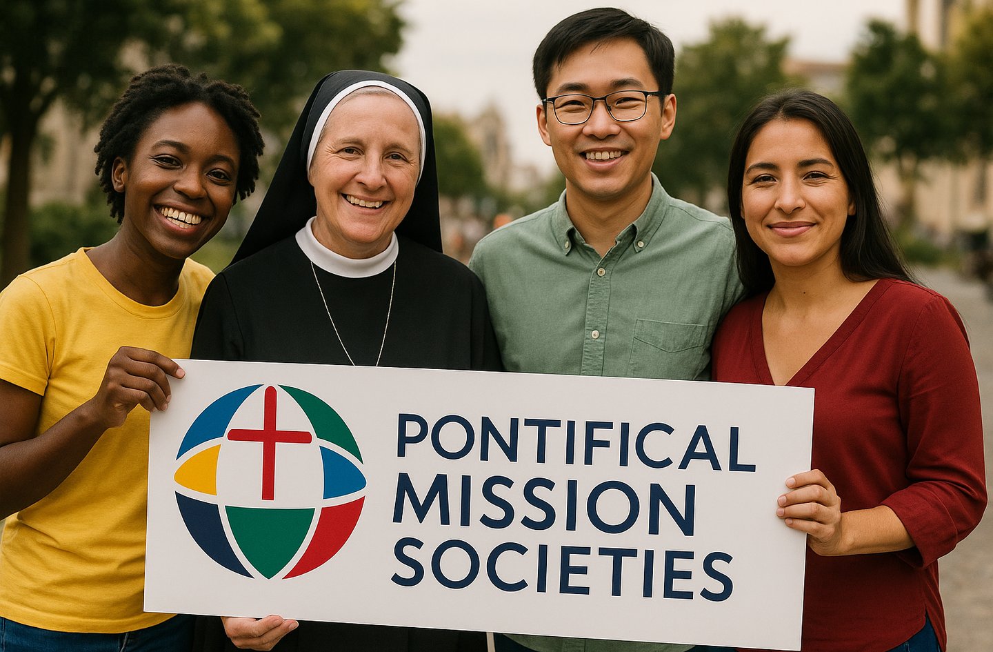 Photo illustration pour la Journée missionnaire mondiale