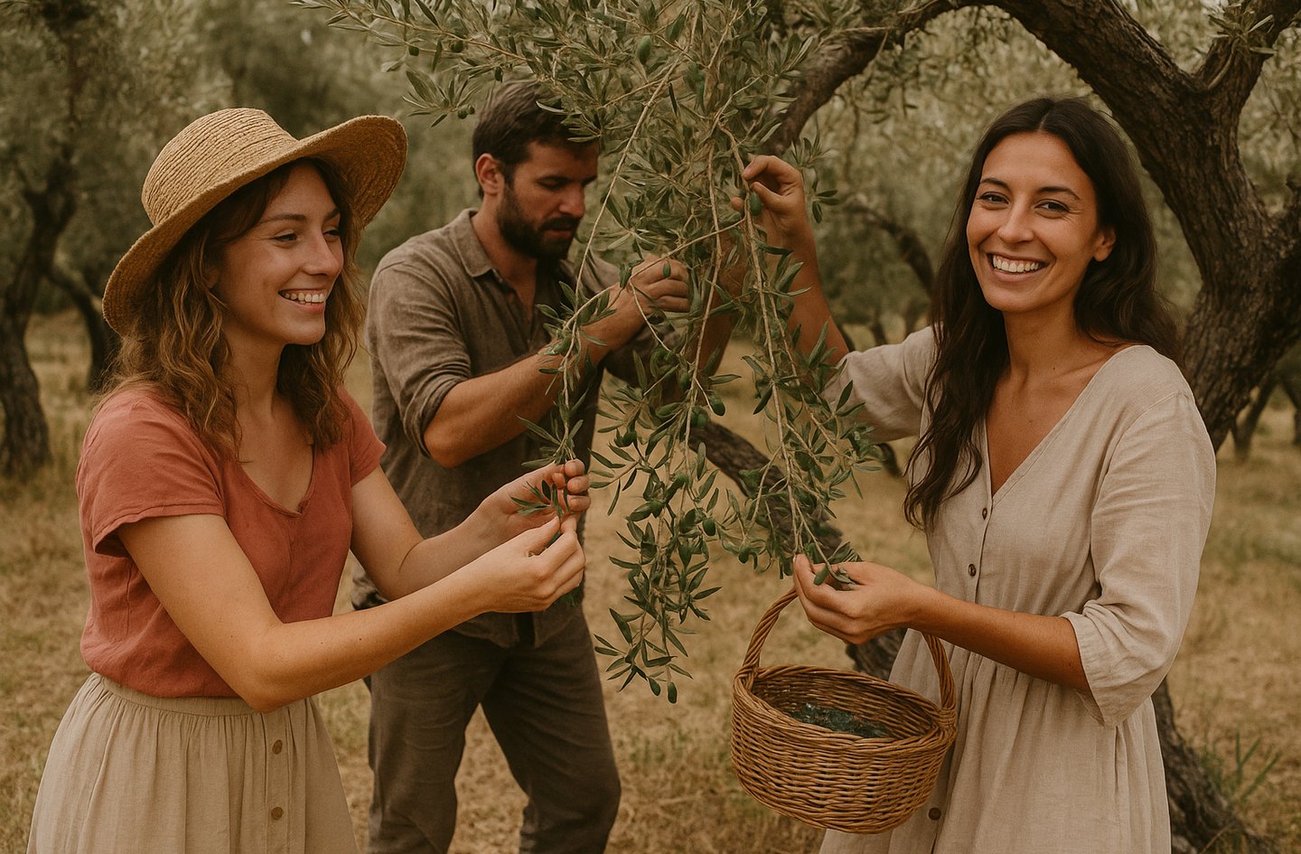 Récolte des olives - Journée mondiale de l’olivier