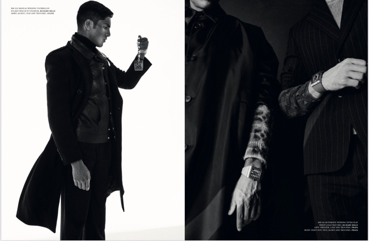 Dany Peña modeling portfolio for luxury and lifestyle campaigns