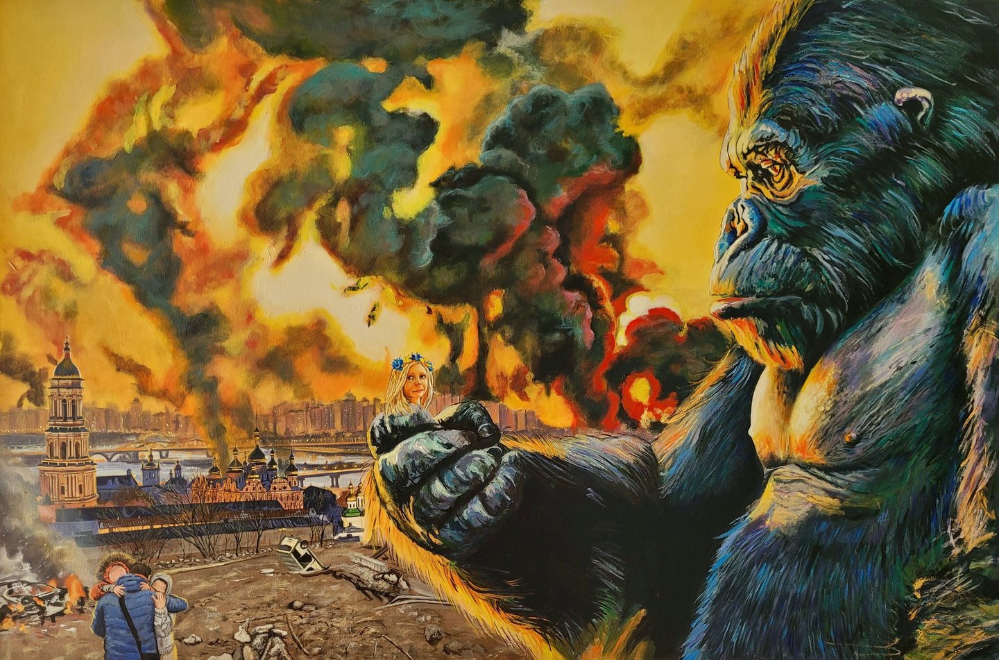 Álvaro Fernández Sáez Leid der Menschheit Krieg Ukraine Putin