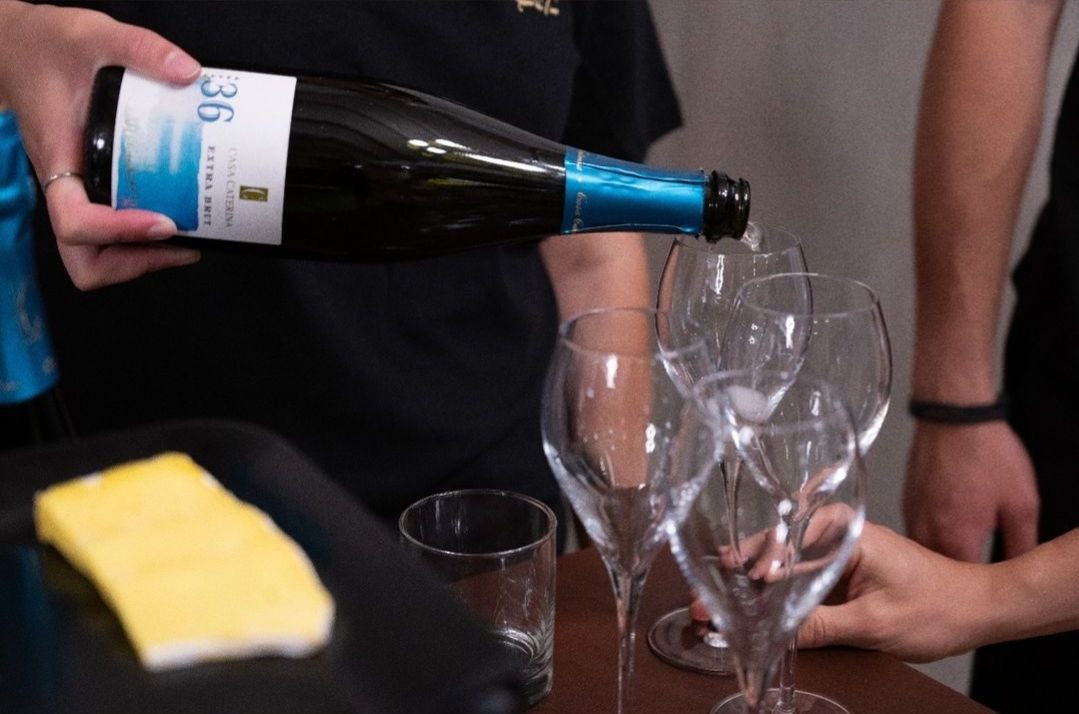 Metodo classico 36 mesi Chardonnay Casa Caterina Franciacorta per carta vini