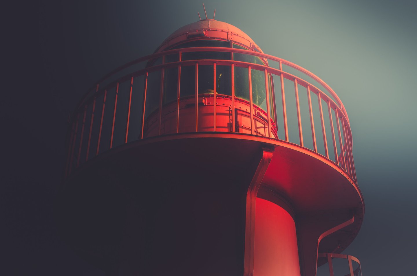 Lighthouse in the Fog - architecture photography by Martin Wacker