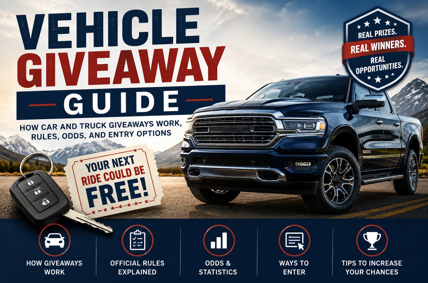 Vehicle Giveaway Guide