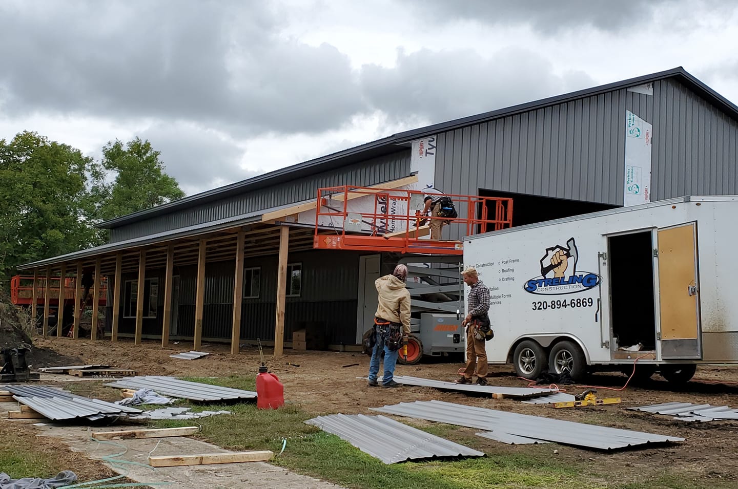 post frame construction