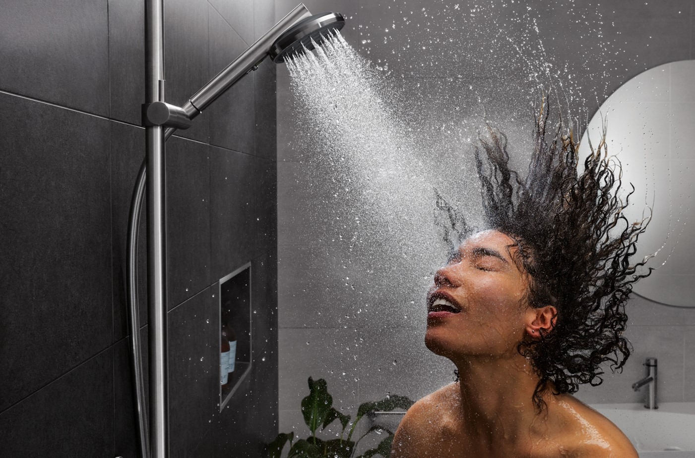 Shower experience with Soft water