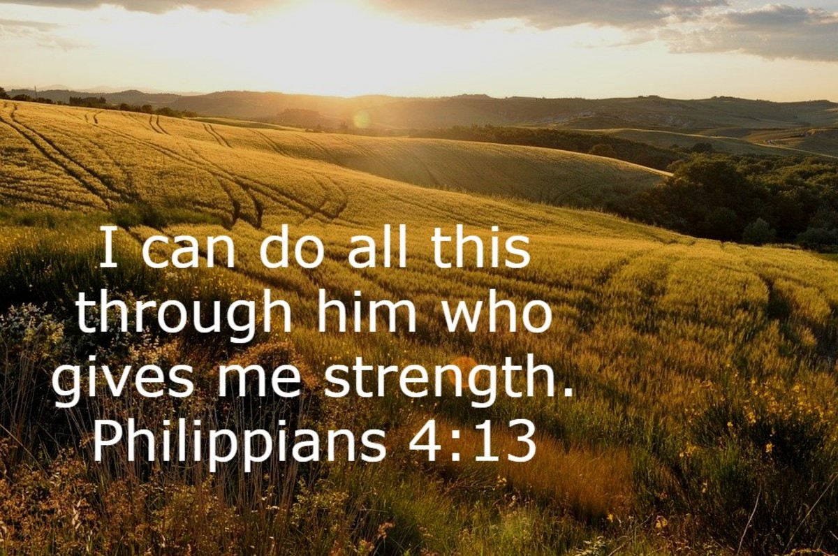 I can do all things through Christ. 