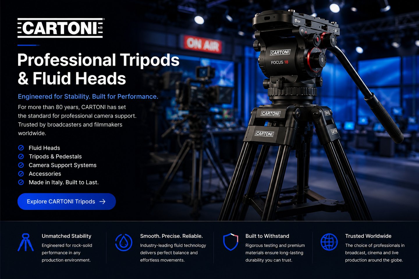 Cartoni Tripod and Support best Pricing Always