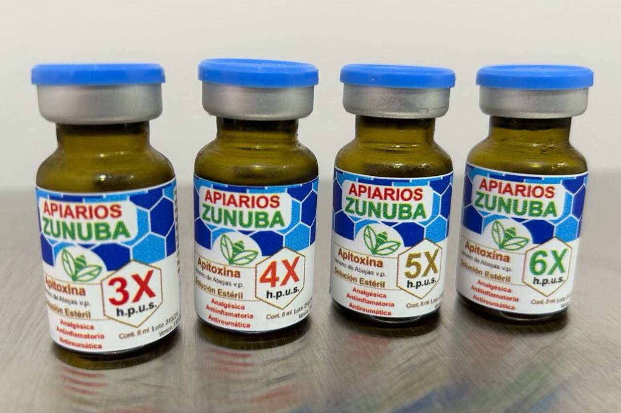 Apitoxina Inyectable Veneo de Abejas Purificado Injectable Bee Venom Apitoxin