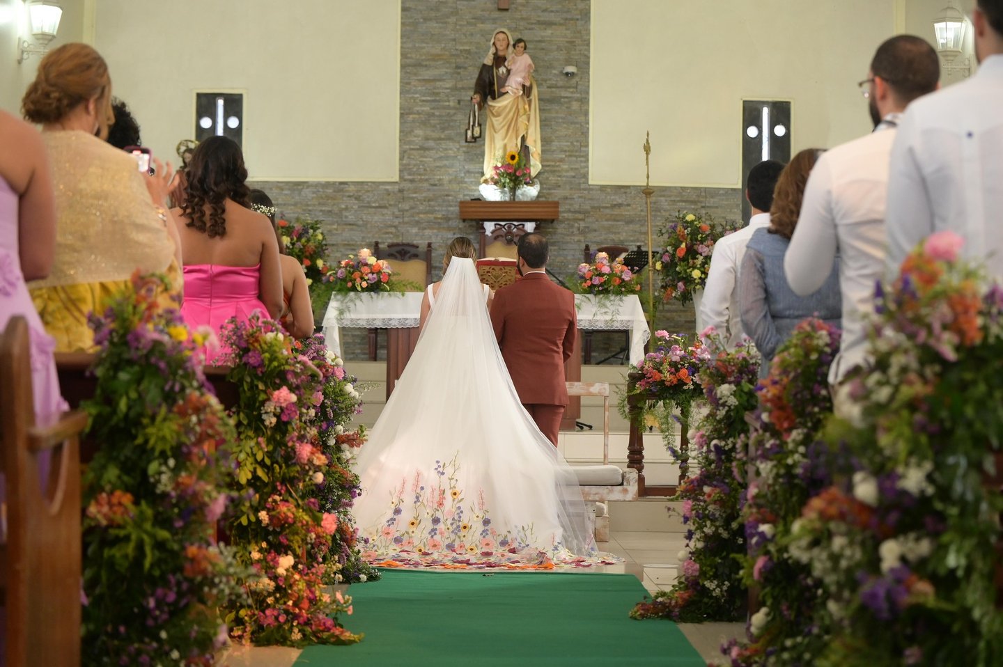 Parroquia Maria Auxiliadora en Jarabacoa. Foto: Misael Bencosme
