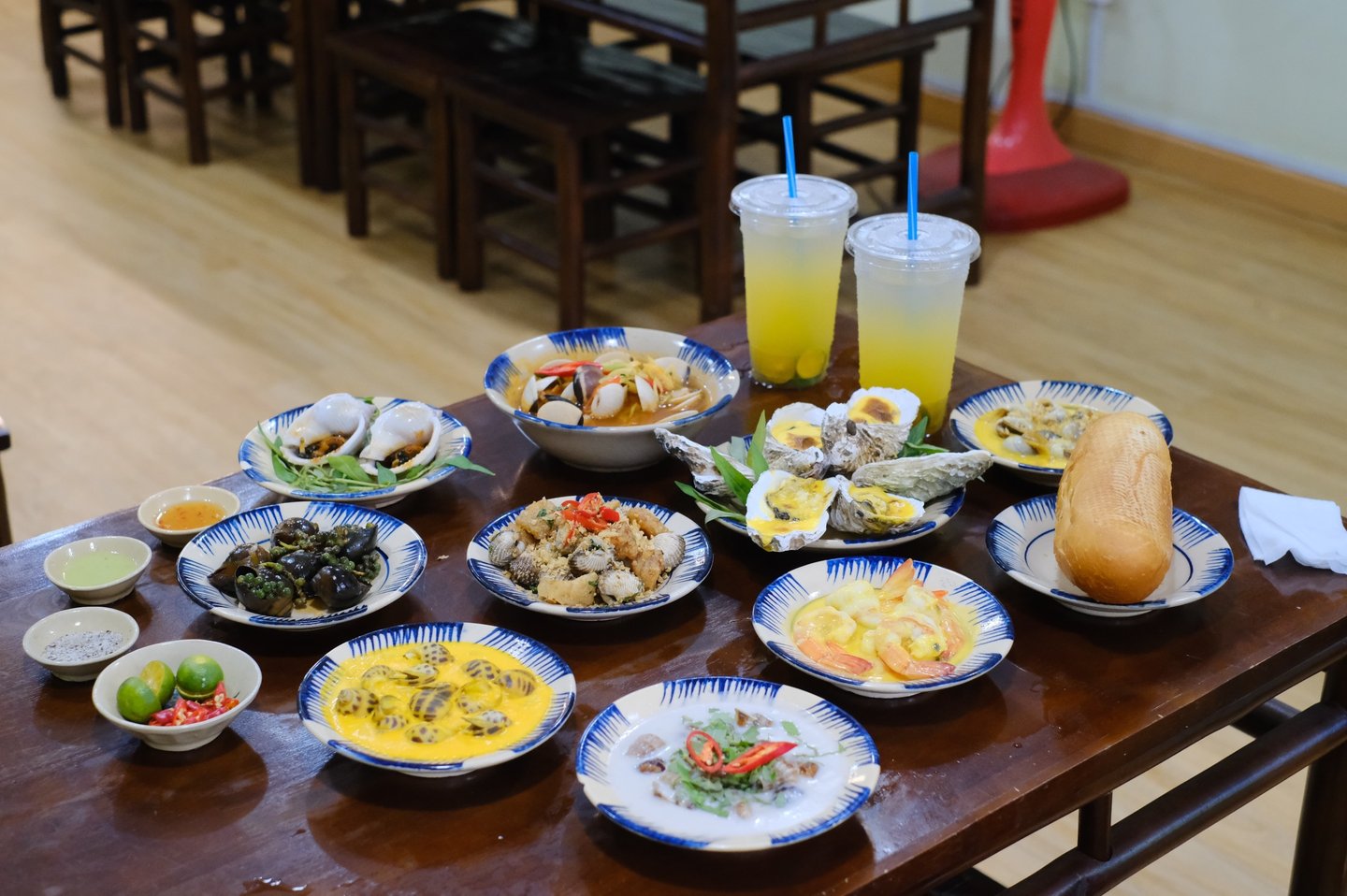 Món ngon tại Ốc Dì Toàn