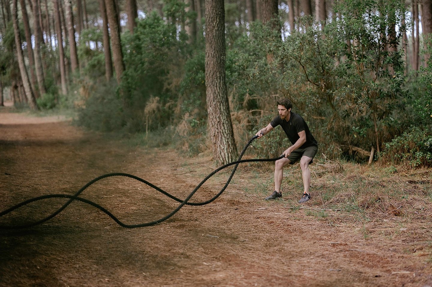battle rope circuit training