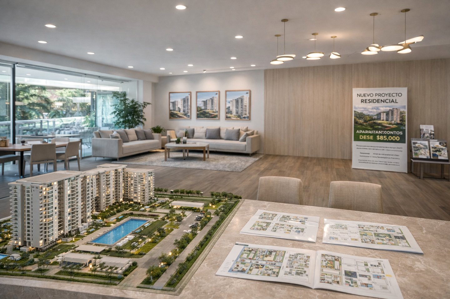 volanteo en guatemala, salas de ventas, proyectos inmobiliarios