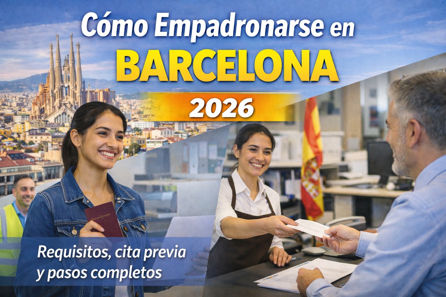 Cómo empadronarse en Barcelona en 2026 requisitos, cita previa y pasos completos