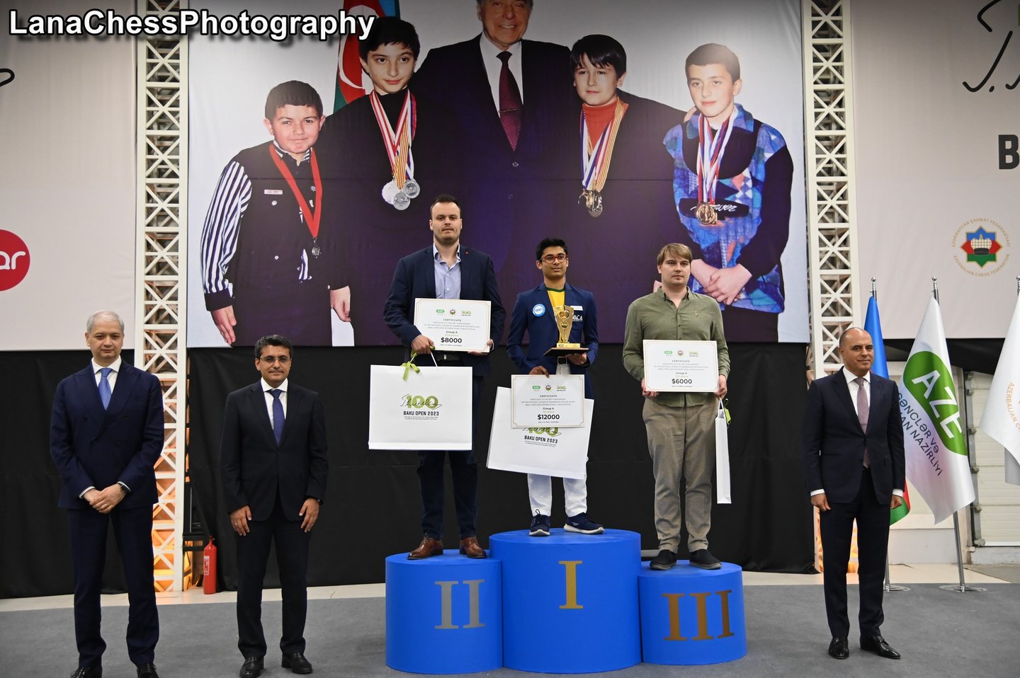 Leon Luke Mendonca of India wins USD12,000 at the 2023 Baku Open Chess Tournament in Azerbaijan
