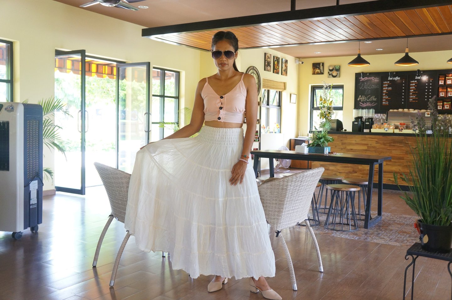 Maxi Cotton Skirt