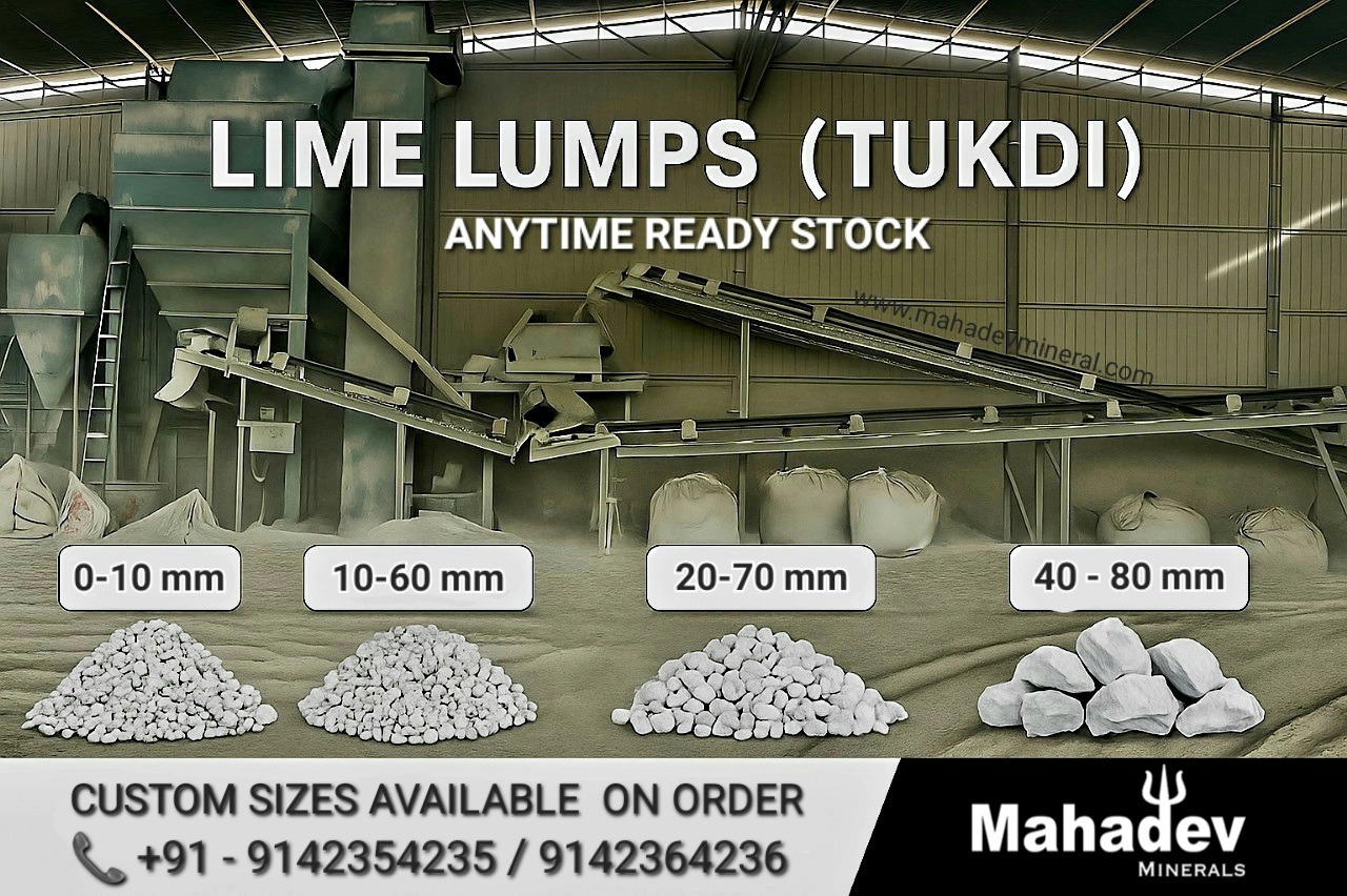 quick lime tukdi