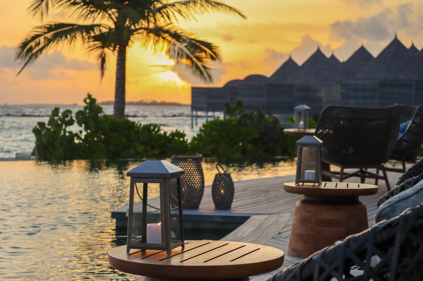 The Nautilus Maldives sunset