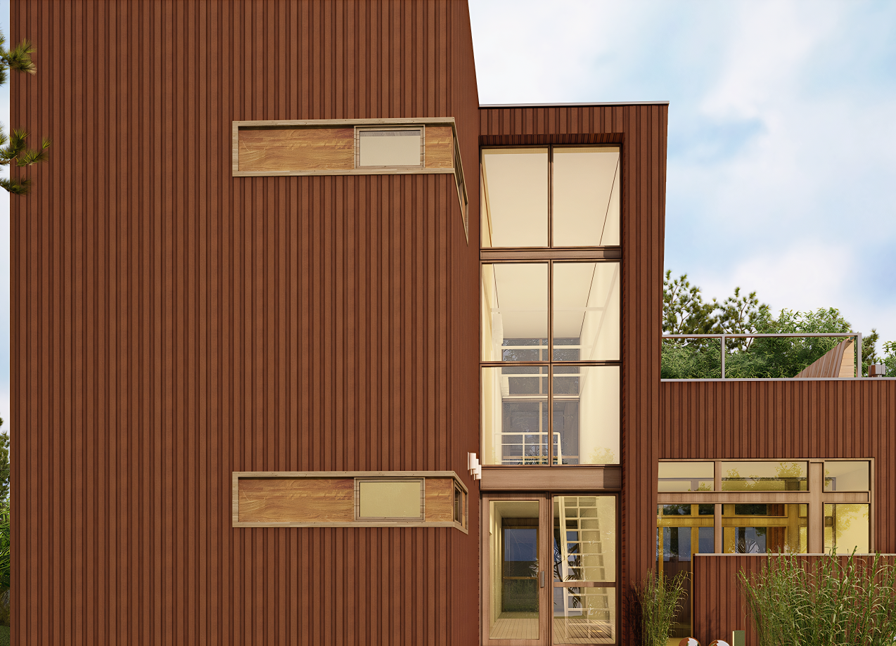 wpc exterior louver design