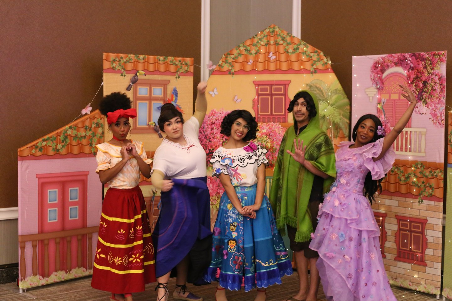 Encanto Familia in front of Casita