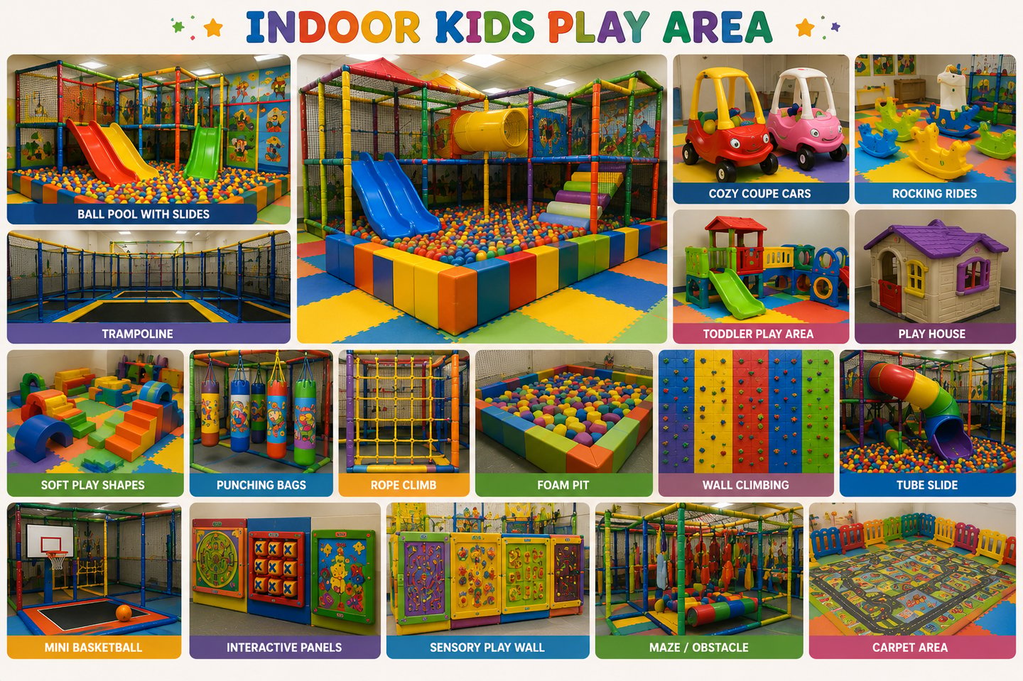 Best Indoor KidsPlay Area in India