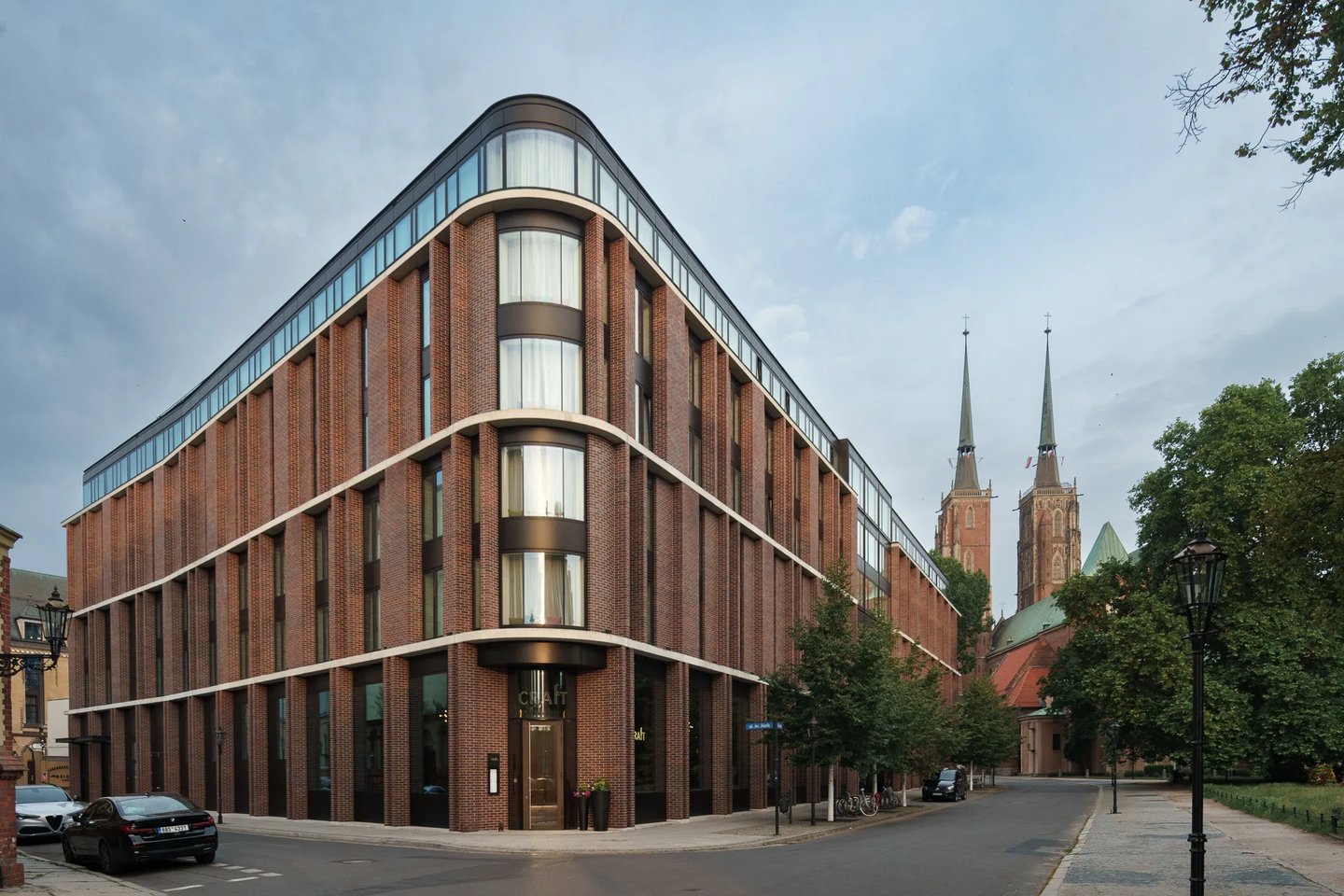 architektoniczne zdjęcie hotelu we Wrocławiu 