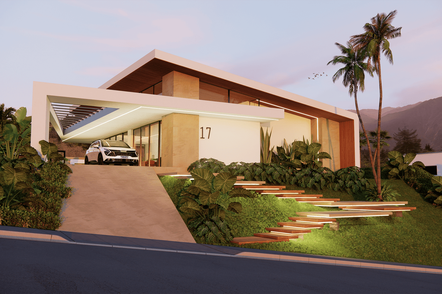projeto de casa de campo alto padrão