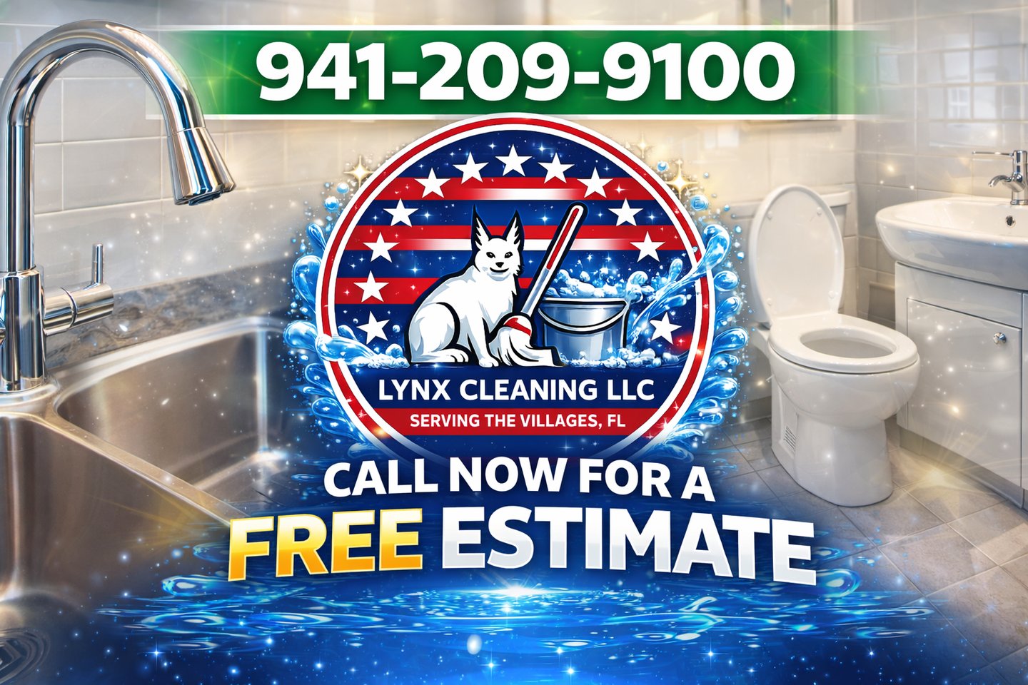 FREE ESTIMATE – Professional Cleaning in The Villages, FL