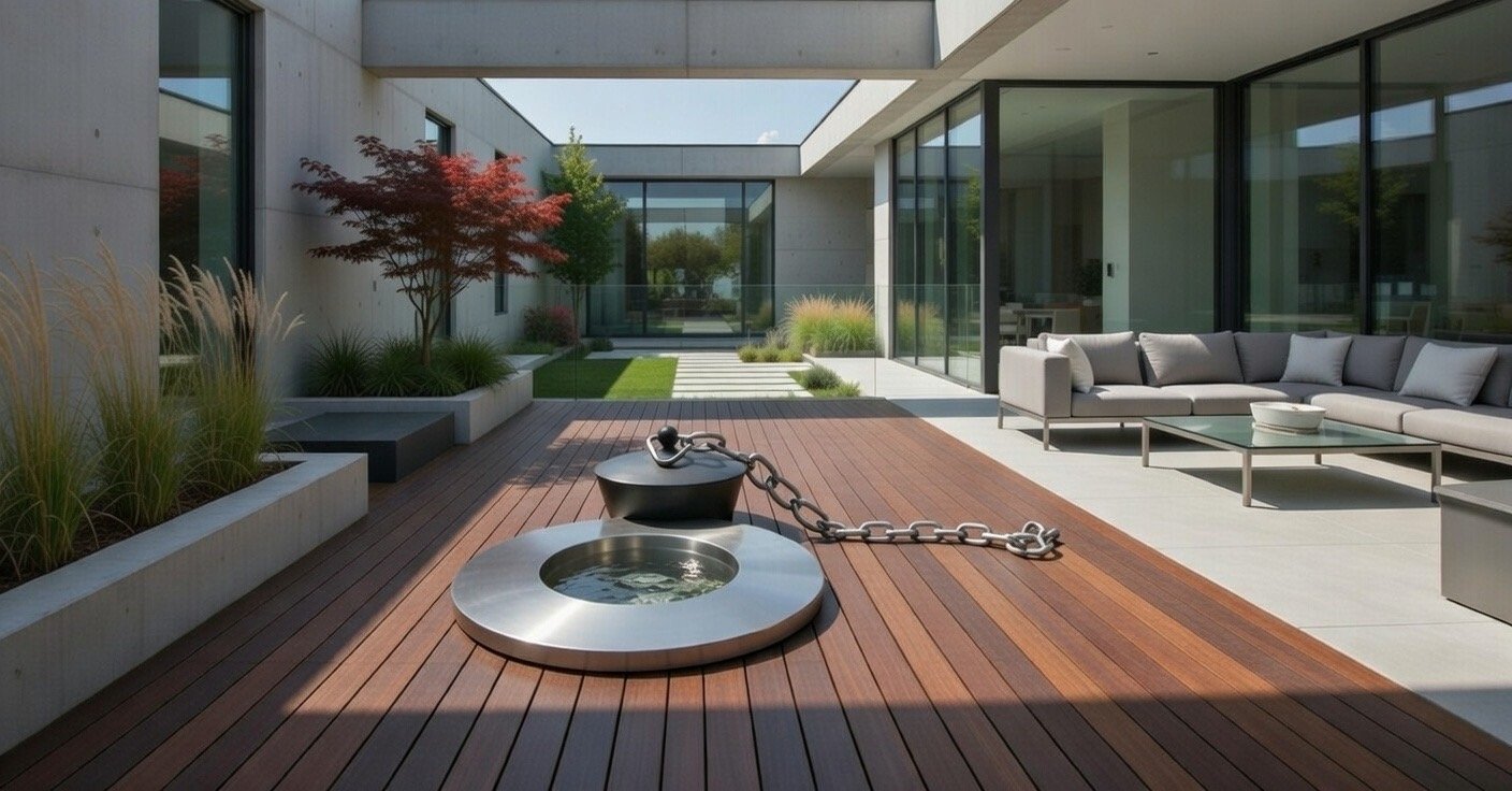 Water Sculpture Waste Plug By Mark Richard Hall