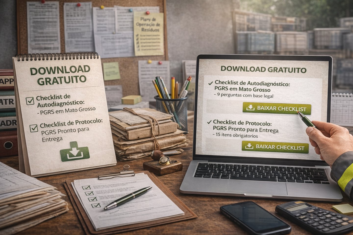 Checklist de PGRS para empresas