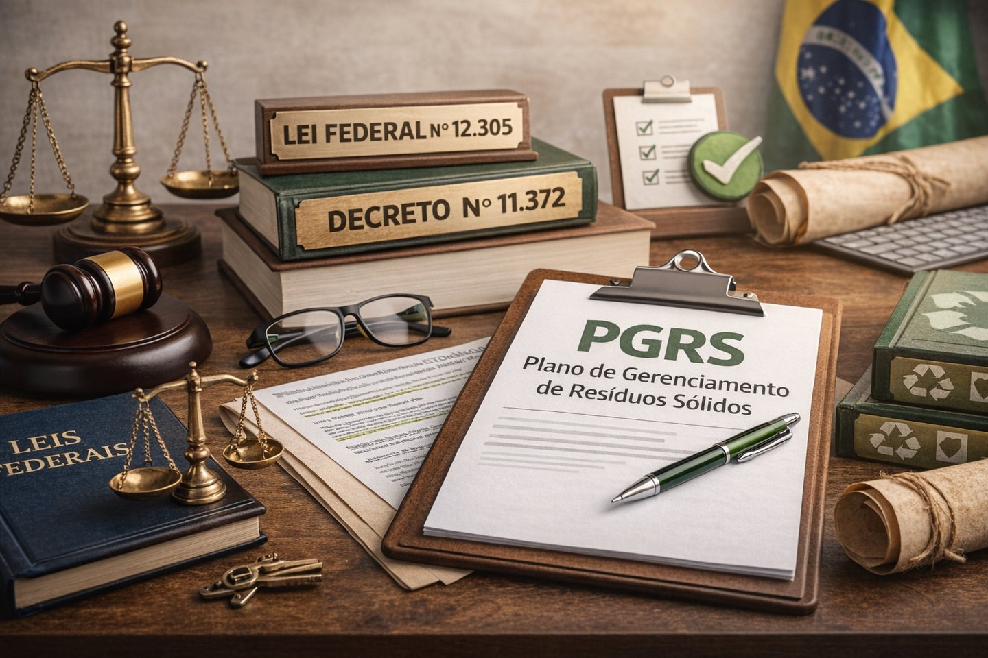 Documento PGRS com leis ambientais