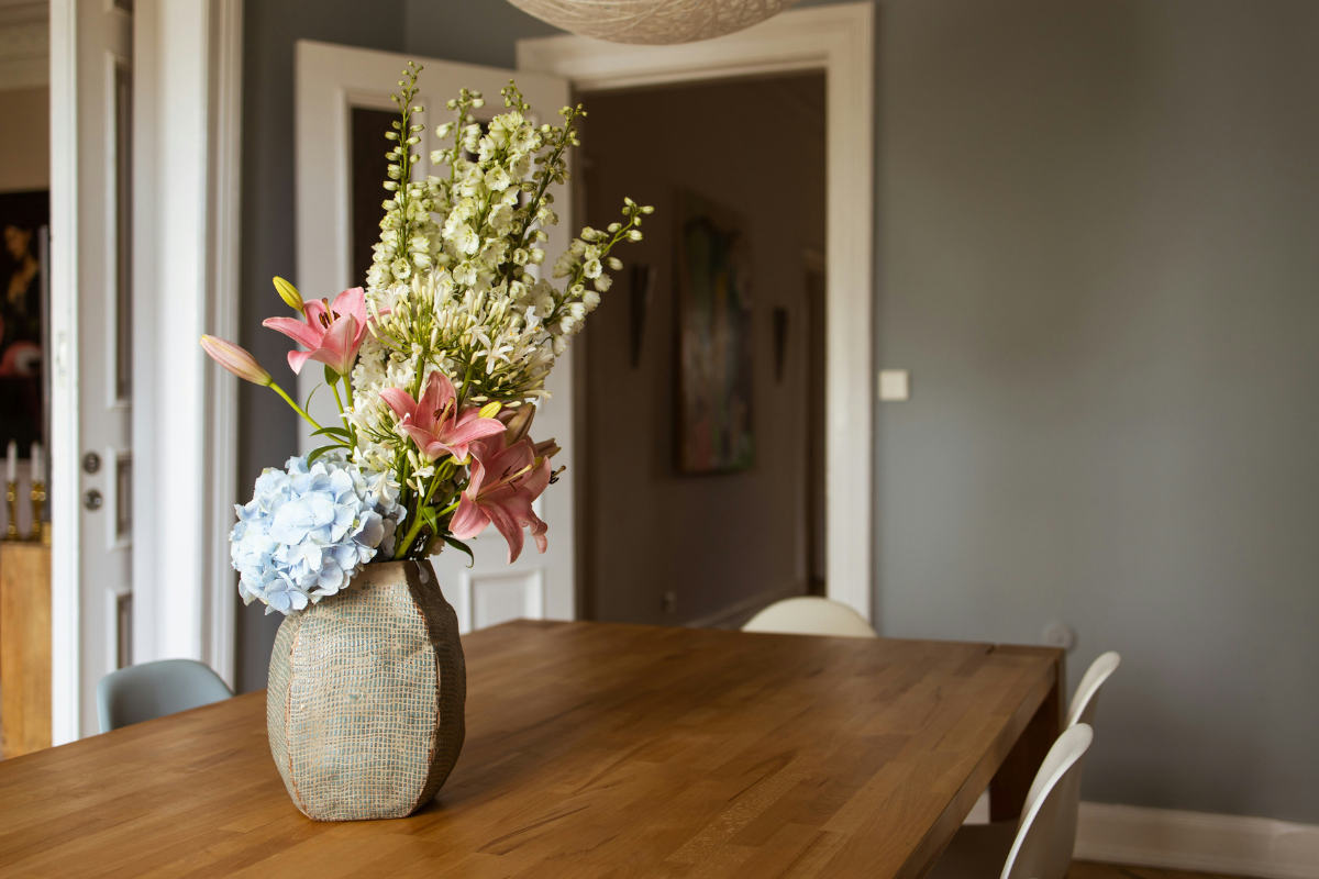 French Mediterranean Dining Room