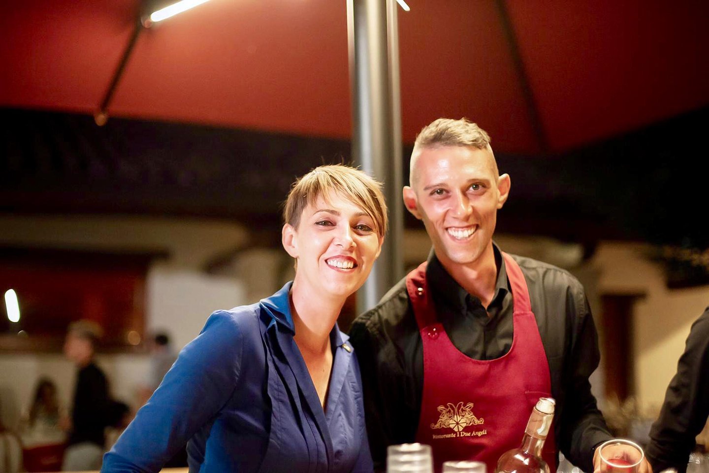 Francesco and Monica Margaretini picture of themself