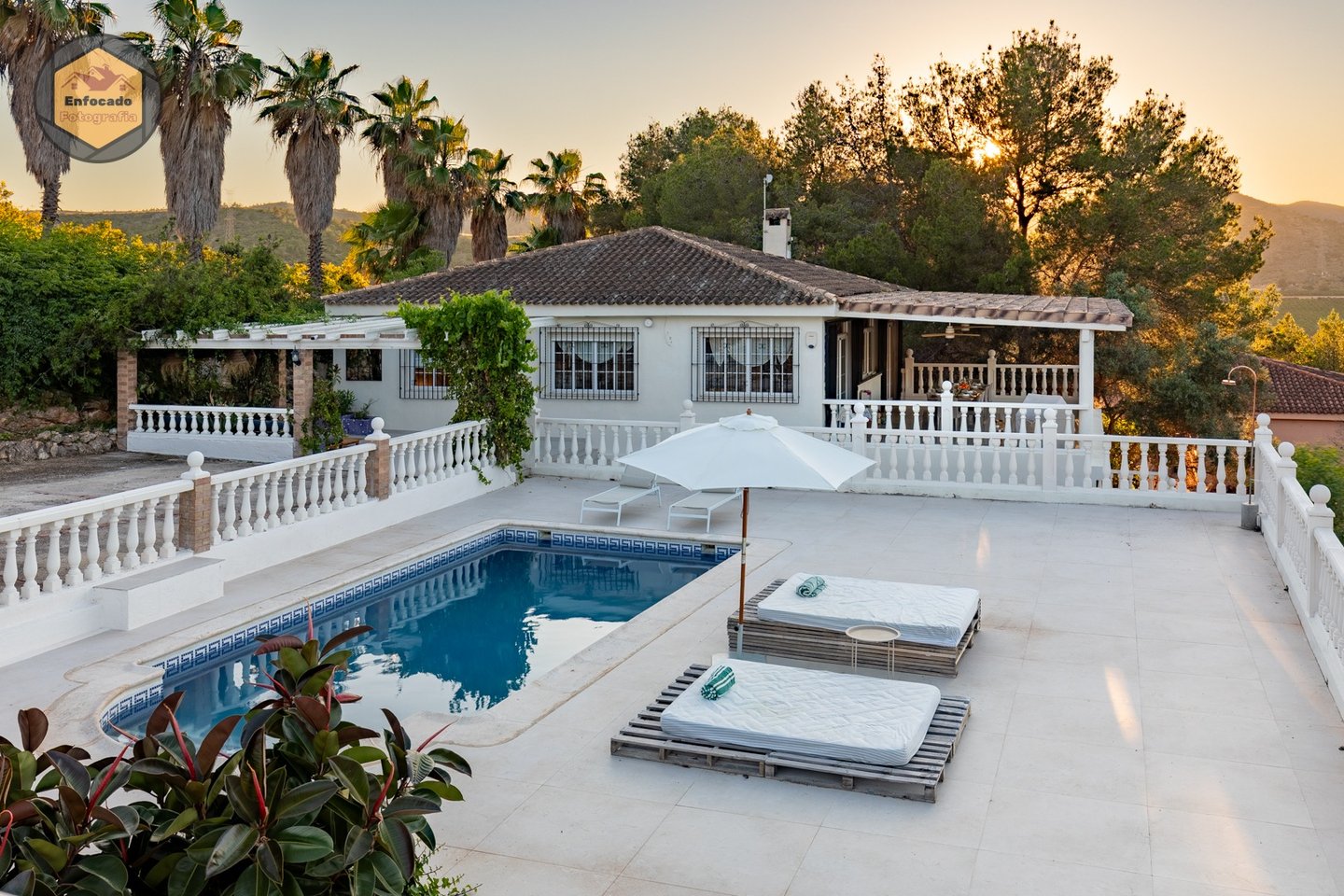 Casa Roka outside swimming area