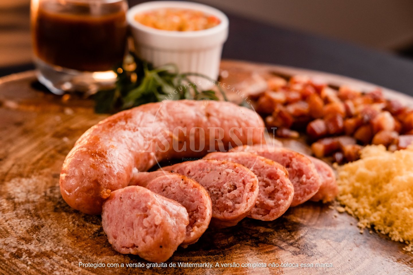 Linguiça de Pernil Artesanal