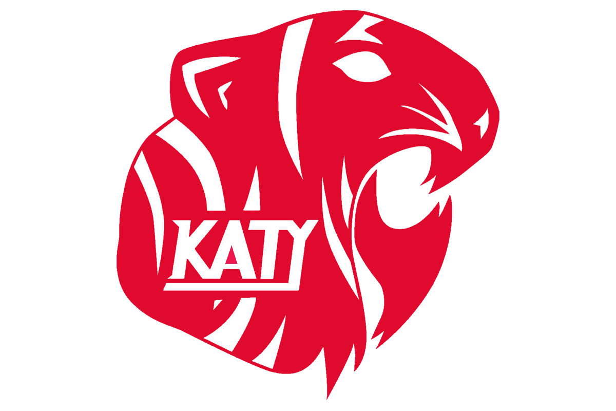 Katy High School Tigers red and white 3D printed school spirit keychains phone stands custom items