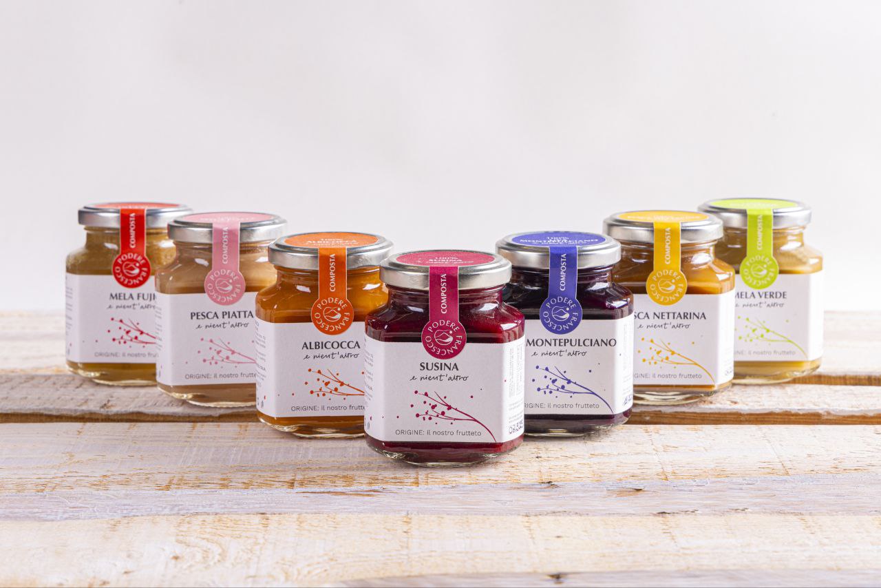 Marmellate gourmet no zucchero Podere Francesco
