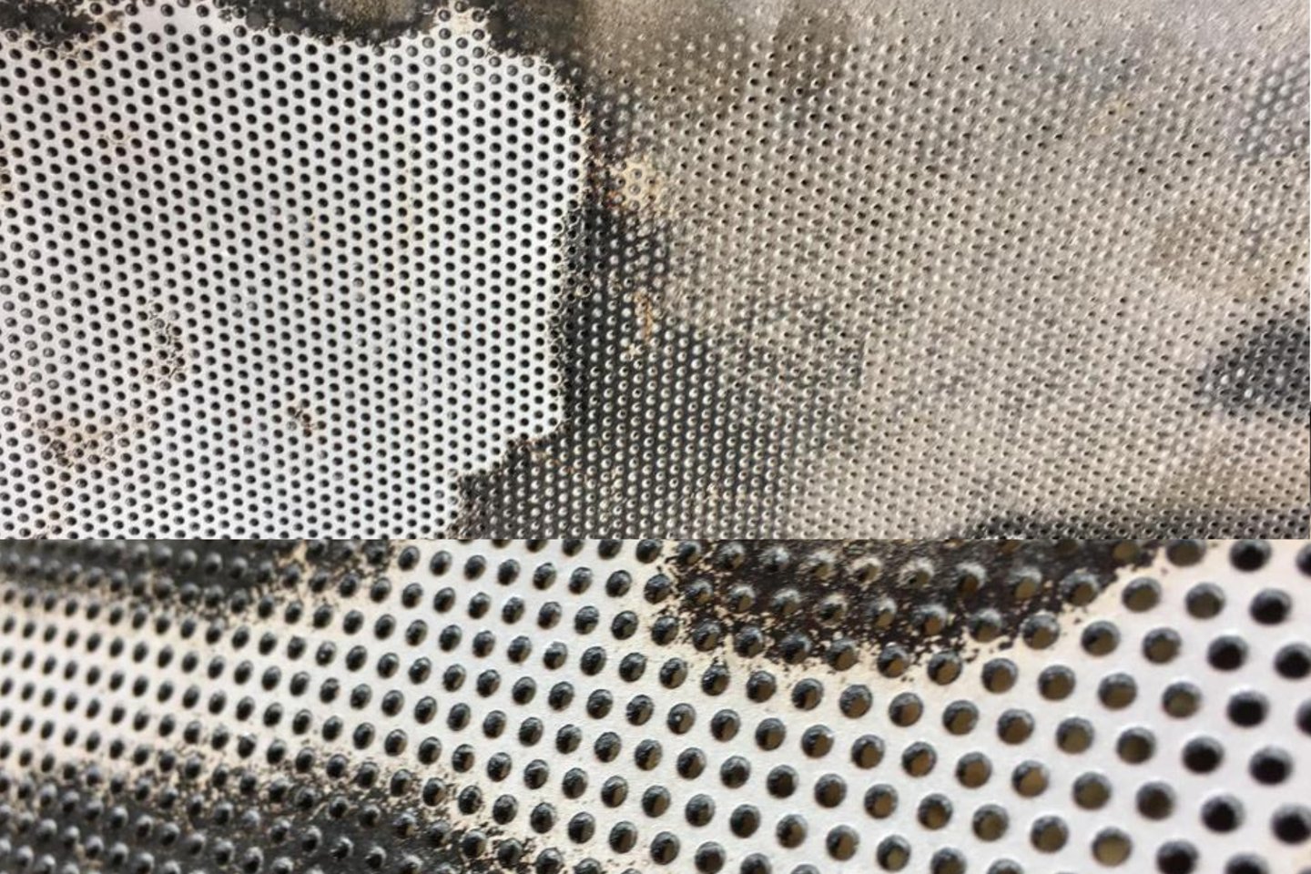 Limpieza segura y ecológica en industria alimentaria, eliminando residuos orgánicos y garantizando superficies higiénicas sin