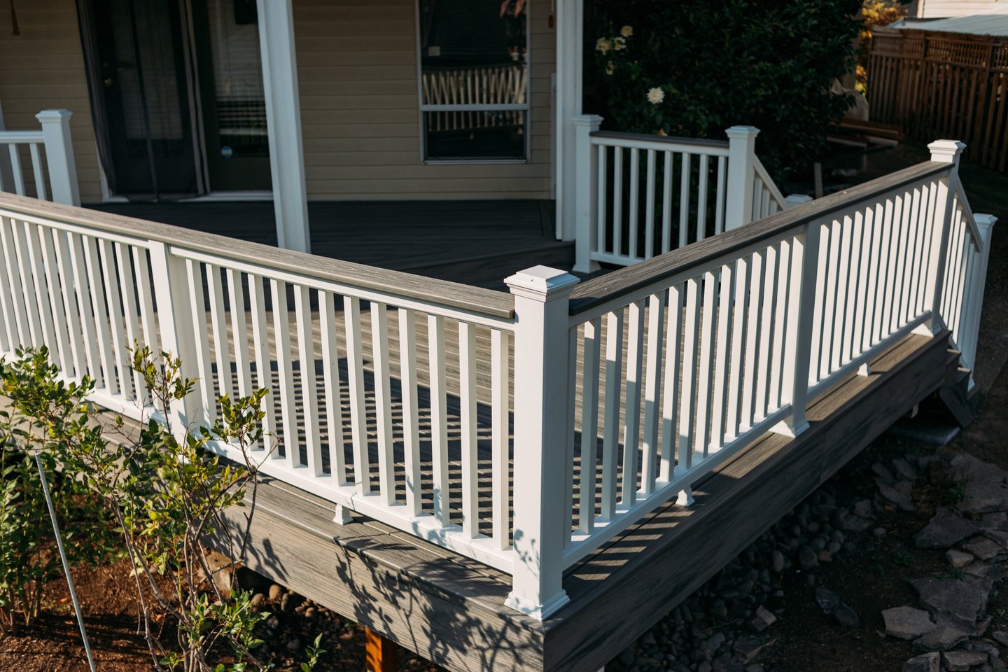 Trex composite decking