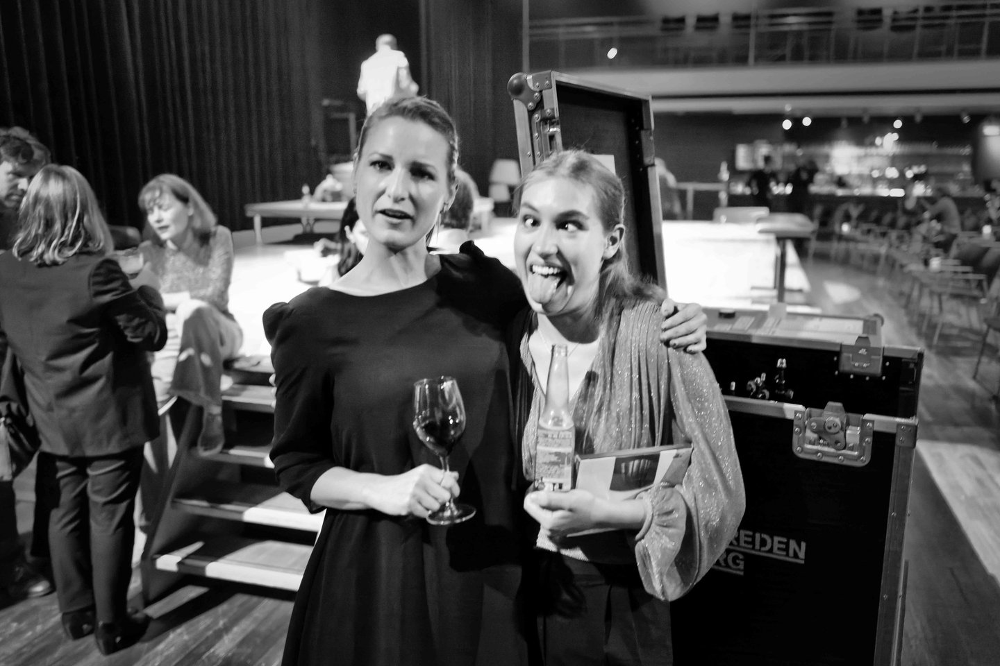 Lucie Horsch and Julia Philippens of Fuse in TivoliVredenburg Utrecht Photo by Peter Tra