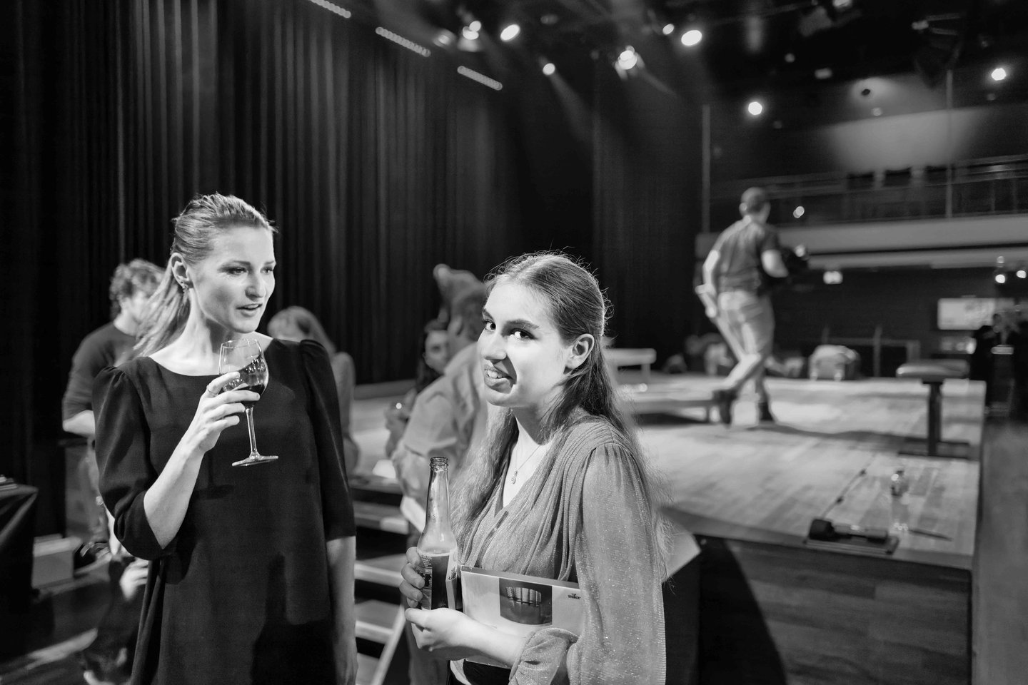 Lucie Horsch and Julia Philippens of Fuse in TivoliVredenburg Utrecht Photo by Peter Tra