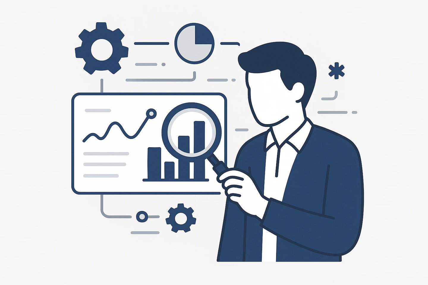 Business process analysis and performance measurement to identify improvement opportunities